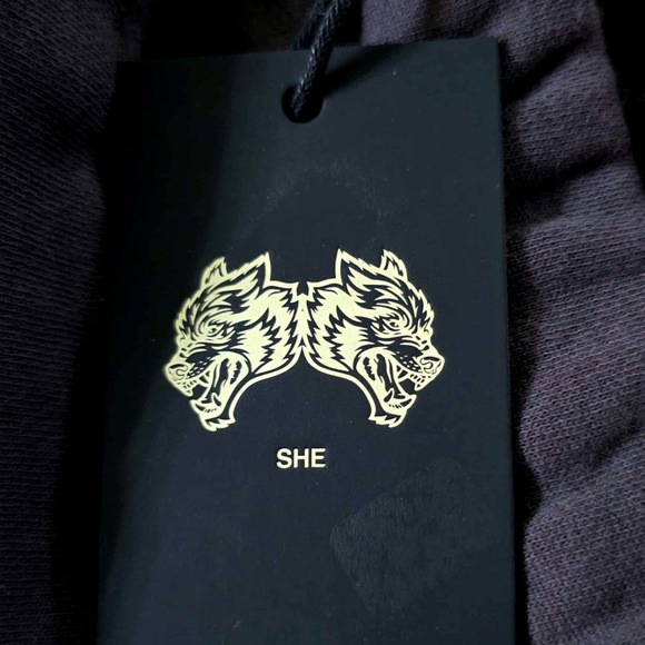 Darc Sport SHE "In Our Web She Flare" Sweatpants Purple Night Medium Limited - Picture 6 of 6